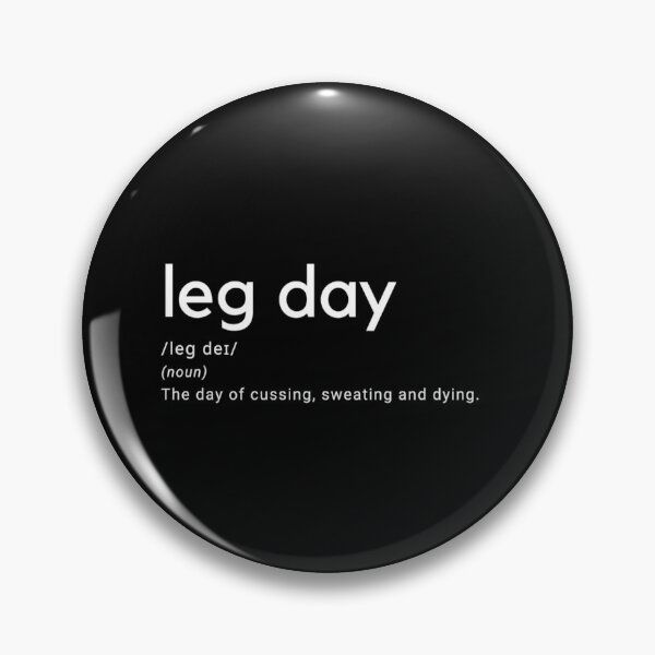 Item preview, Leg day - definition designed and sold by wear-your-style.