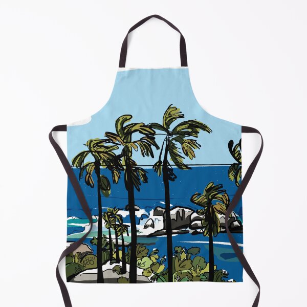 Item preview, Palm trees | Blue Ocean Beach | Camps Bay designed and sold by Covo Studio.