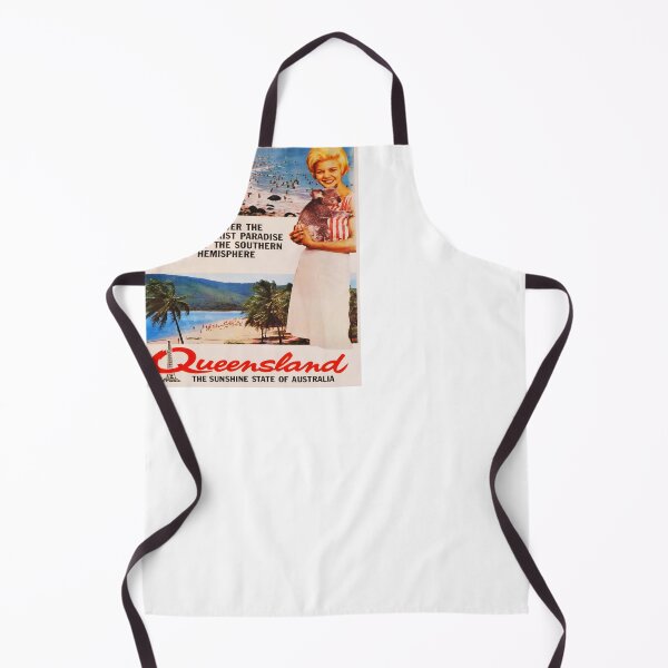 Item preview, retro iconic Queensland designed and sold by CorasPosters.