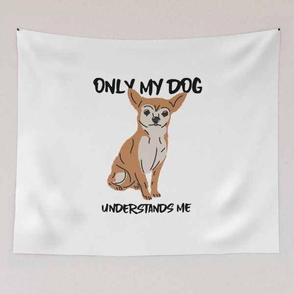 Item preview, Only My Dog Understands Me designed and sold by JirfHend.