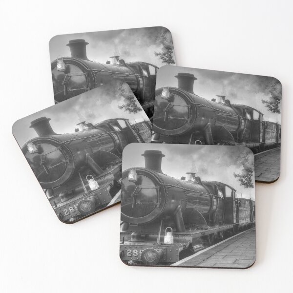Item preview, GWR Goods Train - Black and White designed and sold by Steve H Clark.