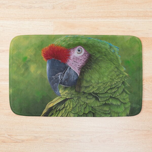 Item preview, Military macaw portrait designed and sold by Debra Dickson.