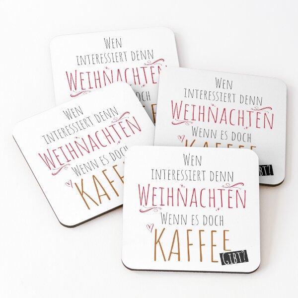 Item preview, Coffee instead of Christmas? +++ Only a short time! +++ designed and sold by Geck-O Design.