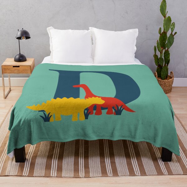 Artikelvorschau, Dinosaurier - Personalisierter D-Name, Initiale, Monogramm entworfen und verkauft von CocoandDaisy.