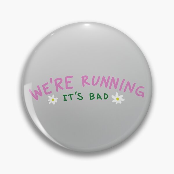 Item preview, We're Running, It's Bad designed and sold by PixelTiefling.
