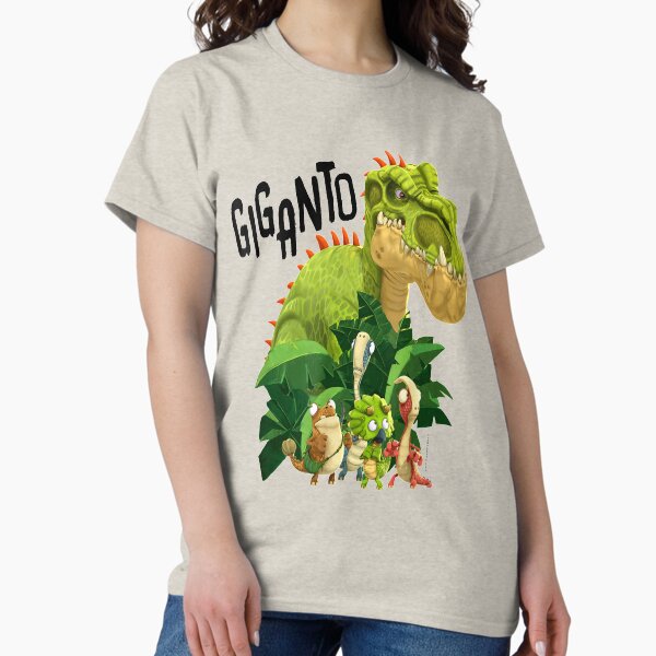 Aperçu de l'œuvre Gigantosaure Giganto et 4 enfants dinosaures "Giganto"  créée et vendue par ChaghaganKhoga.