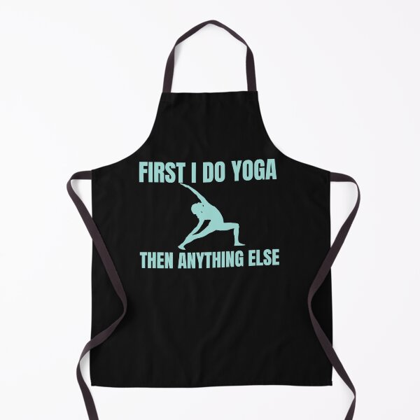 Item preview, First I Do Yoga designed and sold by Windmill Wildflowers.