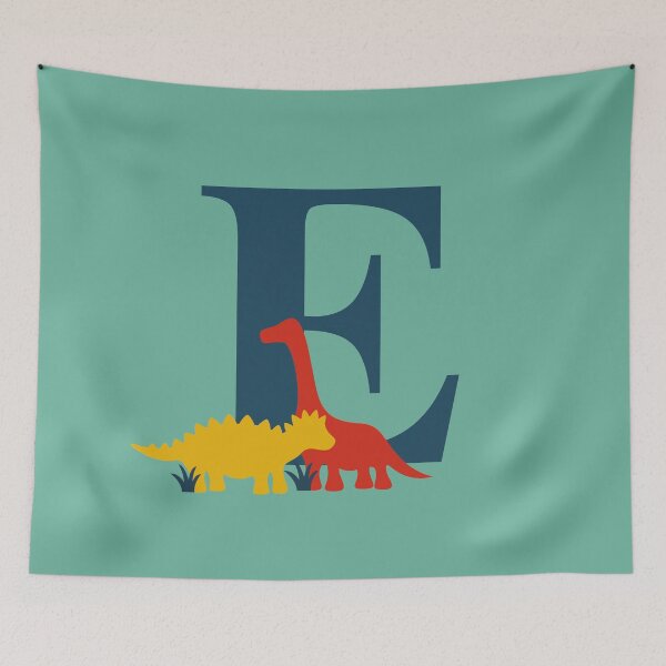 Item preview, Dinosaurs - Personalised E Name, Initial, Monogram designed and sold by CocoandDaisy.