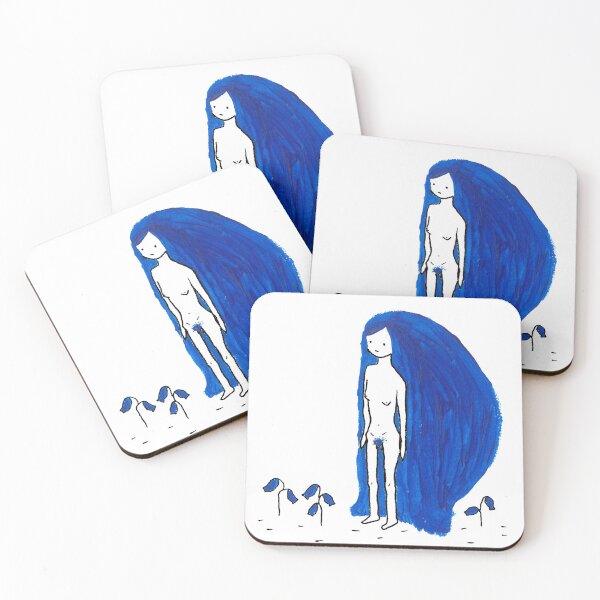 Item preview, Feminist Flowers - blue designed and sold by poemies.