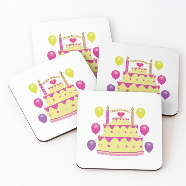 Item preview, Cute Seven years Old Birthday. designed and sold by ELBERSAID.