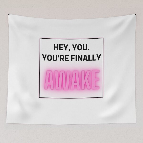 Item preview, Hey you. You're finally awake designed and sold by yasmh.