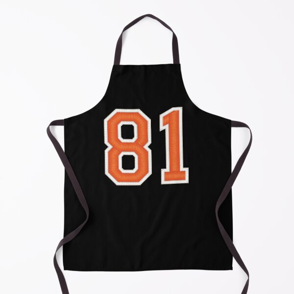 Item preview, Sports Number 81 Jersey eighty one Orange designed and sold by elhefe.