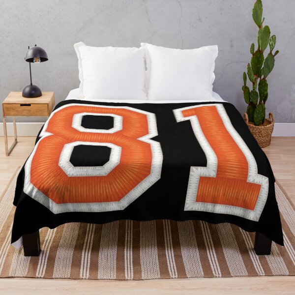Item preview, Sports Number 81 Jersey eighty one Orange designed and sold by elhefe.