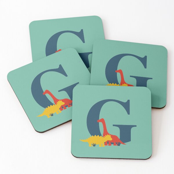 Item preview, Dinosaurs - Personalised G Name, Initial, Monogram designed and sold by CocoandDaisy.