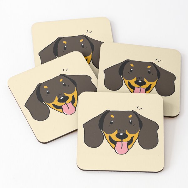 Item preview, Smooth Brown Tan Dachshund Face designed and sold by Reiyankhairina.