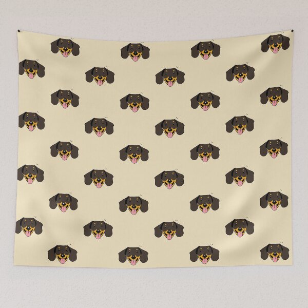 Item preview, Smooth Brown Tan Dachshund Face designed and sold by Reiyankhairina.