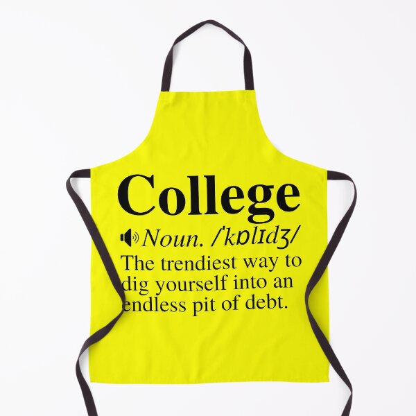 Item preview, College - The Endless Pit Of Debt. Hilarious Definition. designed and sold by mind-illusions.
