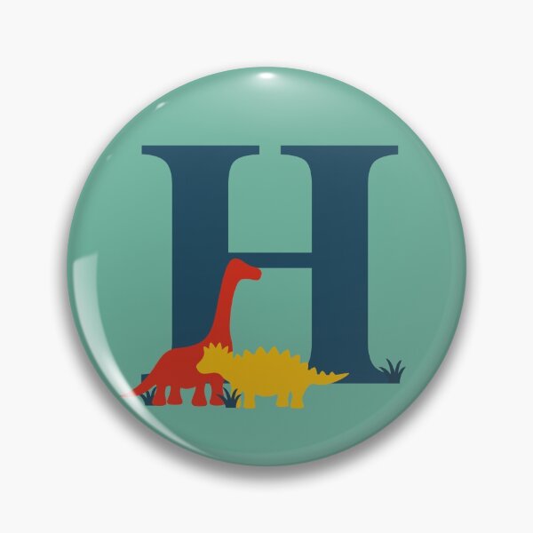 Item preview, Dinosaurs - Personalised H Name, Initial, Monogram designed and sold by CocoandDaisy.