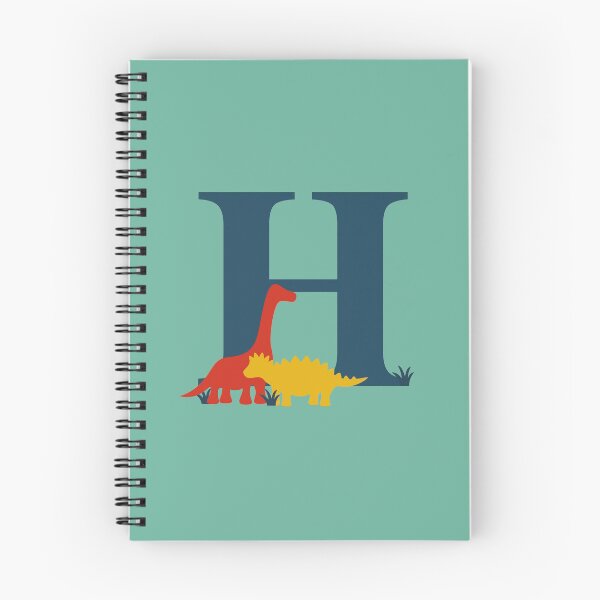 Artikelvorschau, Dinosaurier - Personalisierter H-Name, Initiale, Monogramm entworfen und verkauft von CocoandDaisy.