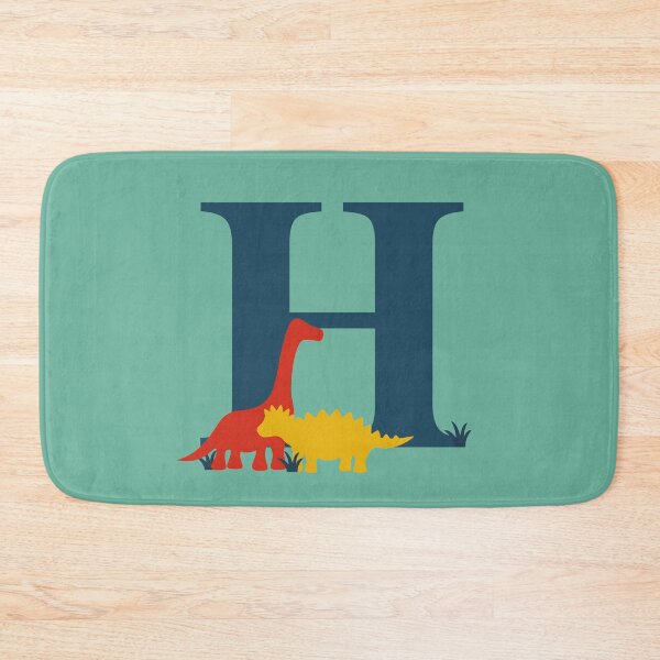 Item preview, Dinosaurs - Personalised H Name, Initial, Monogram designed and sold by CocoandDaisy.