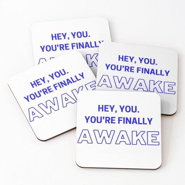 Item preview, Hey you. You're finally awake - BLUE designed and sold by yasmh.