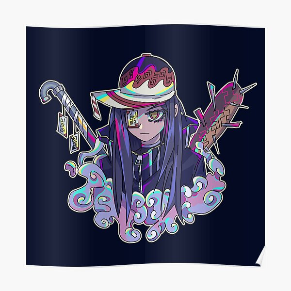 "Cool Aesthetic girl" Poster by TheCyberArtist Redbubble
