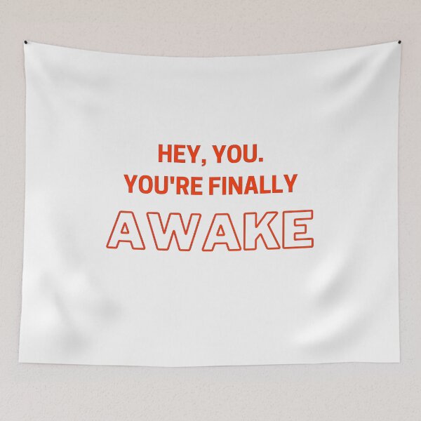 Item preview, Hey you. You're finally awake - ORANGE designed and sold by yasmh.