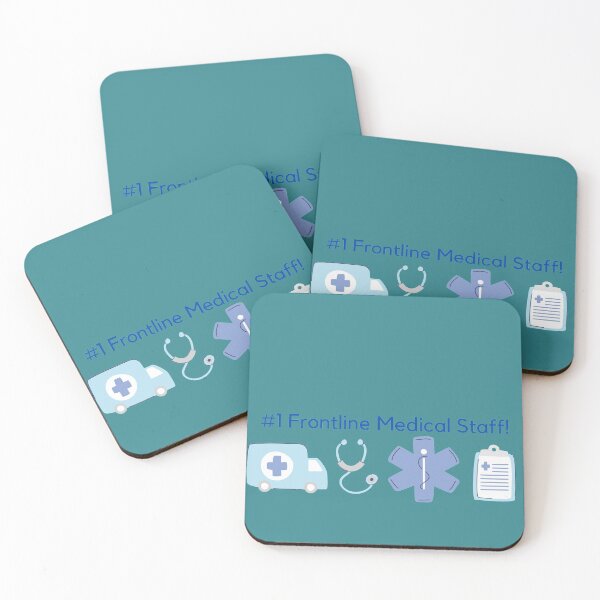 Item preview, #1 Frontline Medical Staff! designed and sold by POSITIVE4EVA.