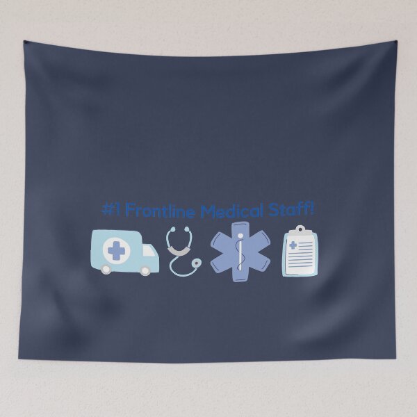 Item preview, #1 Frontline Medical Staff! designed and sold by POSITIVE4EVA.