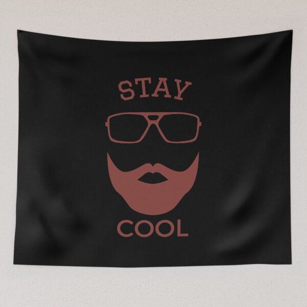 Item preview, Stay cool man illustration designed and sold by Dankio.
