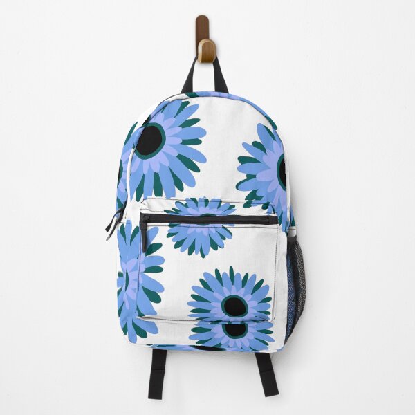 Item preview, Bright Blue Flowers Floral Pattern designed and sold by Harriet Linton.