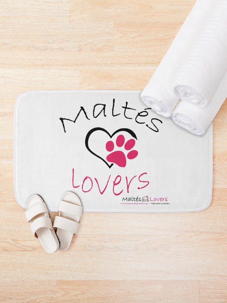 Vista alternativa de Alfombra de baño Maltes Lovers