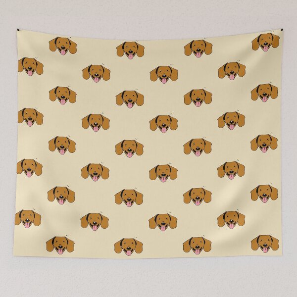 Item preview, Smooth Brown Dachshund Face designed and sold by Reiyankhairina.