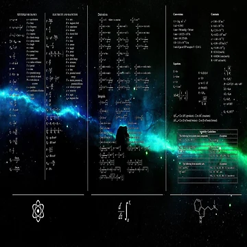 Artwork thumbnail, STEM Math Equations by MacCurious