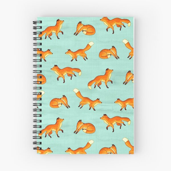 Item preview, Free Frolicking Foxes on Mint designed and sold by TigaTiga.