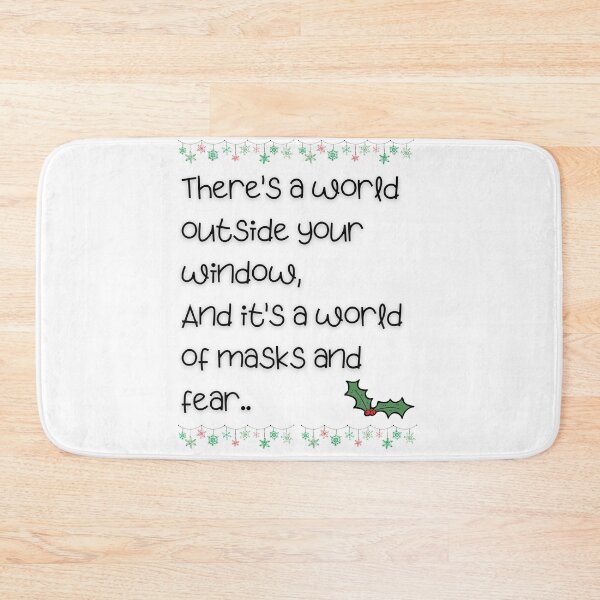 Item preview, Theres a world outside your window, and its a world of masks and fear designed and sold by Coots89.
