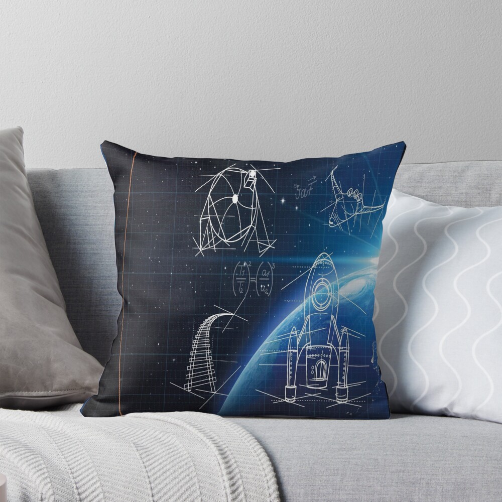 Item preview, Throw Pillow designed and sold by MacCurious.