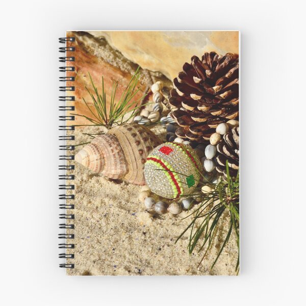Item preview, Christmas on the Beach, Shell and Pine Cones in Africa designed and sold by SpiritGifts.