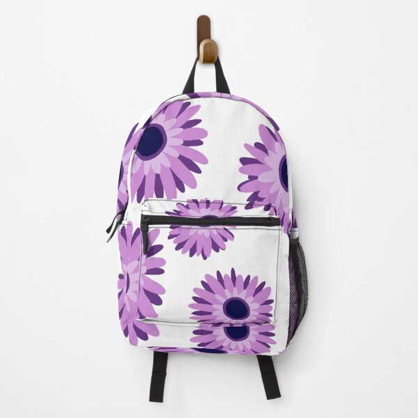 Item preview, Bright Purple Flowers Floral Pattern designed and sold by Harriet Linton.