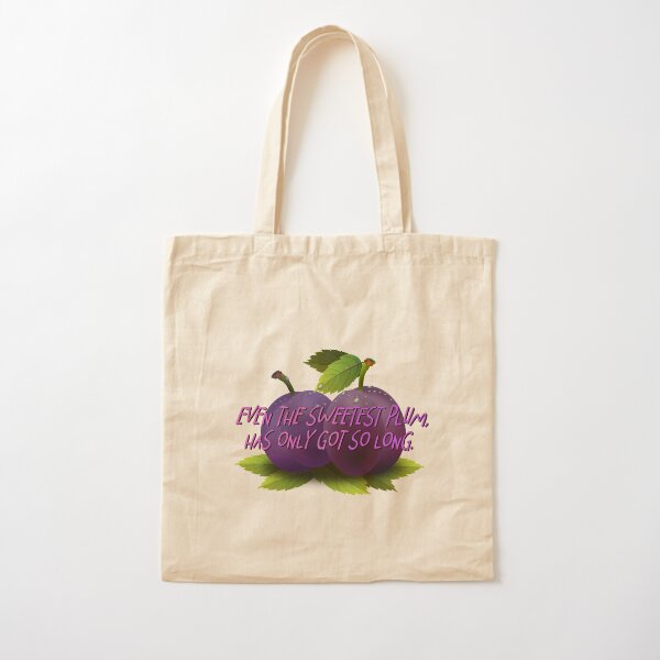 Even The Sweetest Plum - Troye Sivan Design Cotton Tote Bag