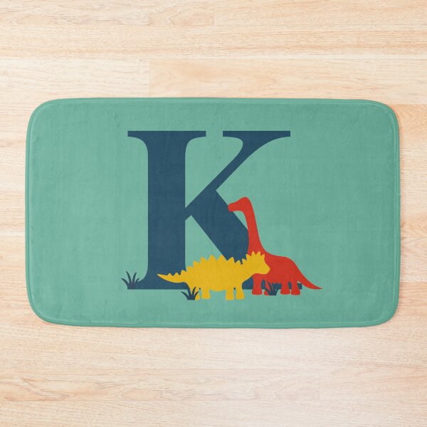 Item preview, Dinosaurs - Personalised K Name, Initial, Monogram designed and sold by CocoandDaisy.