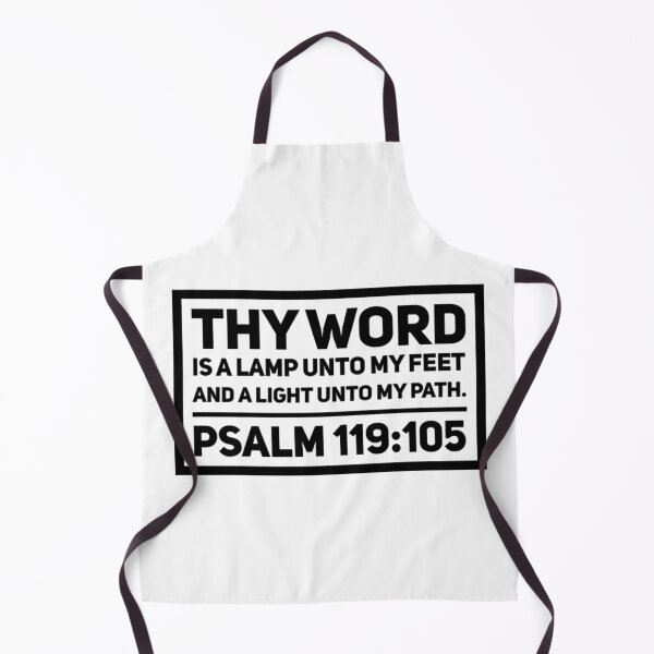 Item preview, Thy Word is a Lamp unto my Feet and a Light unto my Path, Psalm 119:105 designed and sold by bugtalk.