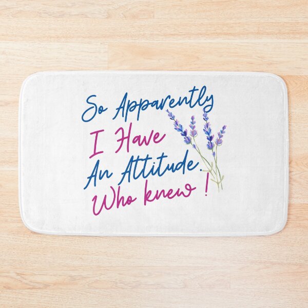 Item preview, So apparently I have an attitude  designed and sold by Nyanko-Sempai.