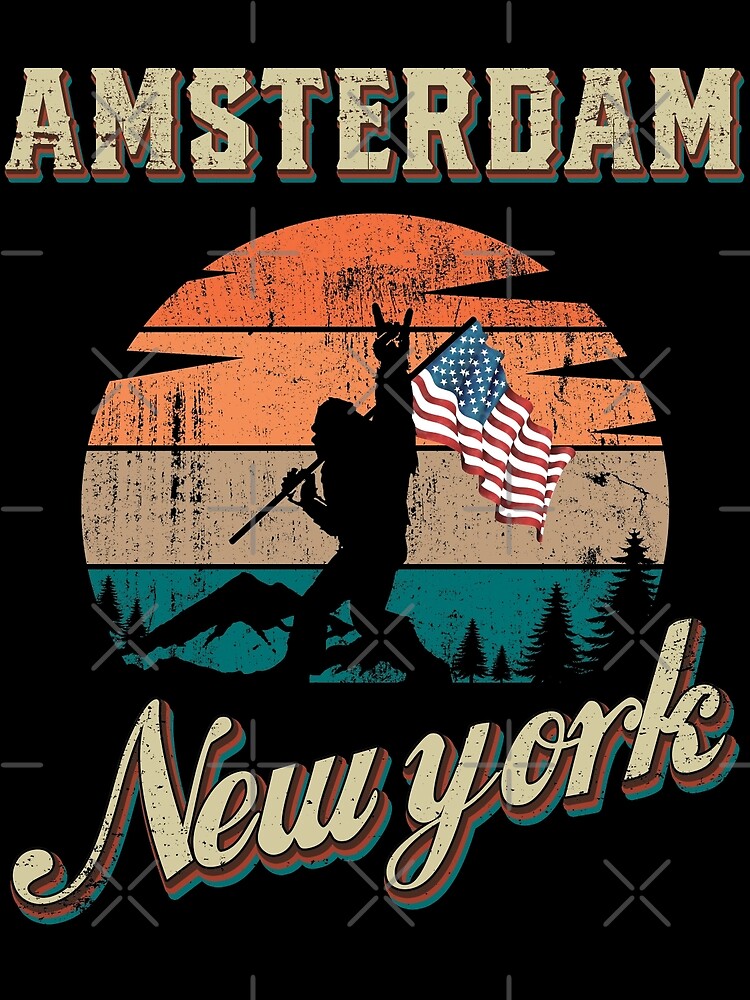 Disover Amsterdam New York Premium Matte Vertical Poster