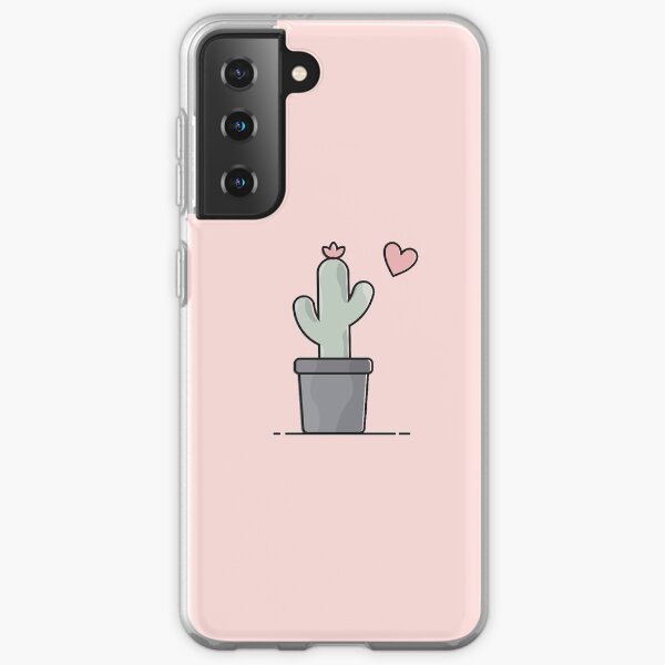 Cute Cactus in a Pot I Samsung Galaxy Soft Case