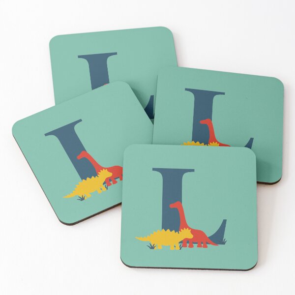Item preview, Dinosaurs - Personalised L Name, Initial, Monogram designed and sold by CocoandDaisy.