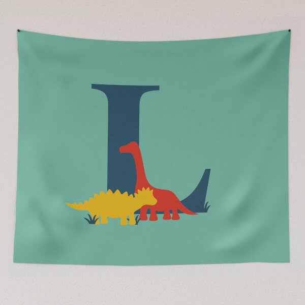 Item preview, Dinosaurs - Personalised L Name, Initial, Monogram designed and sold by CocoandDaisy.