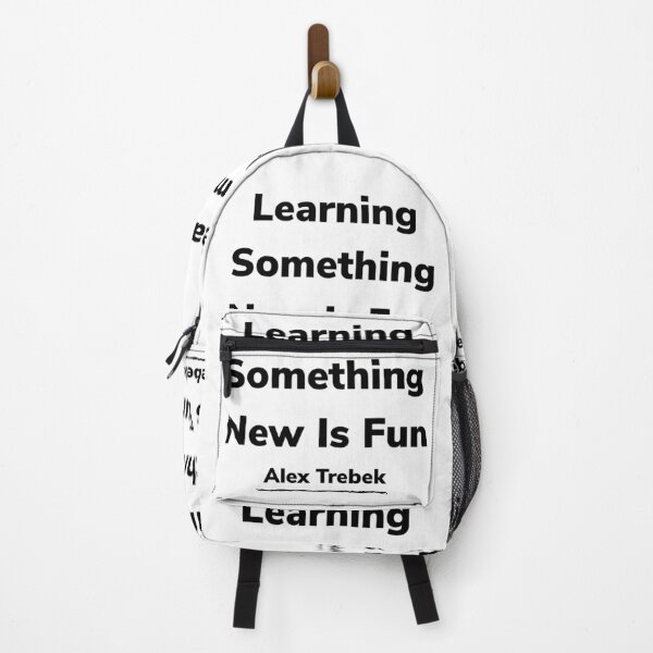 Item preview, "Learning Something New Is Fun" Alex Trebek Rip designed and sold by Trendy Design.