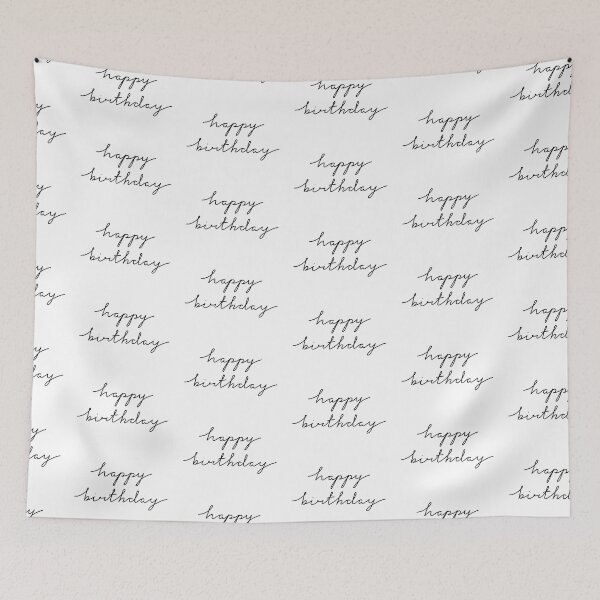 Item preview, Blue Happy Birthday  designed and sold by -crafty-cat-.