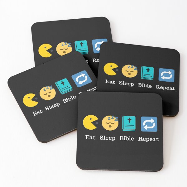 Item preview, Eat Sleep Bible Repeat designed and sold by DawnOfHope.